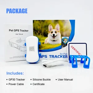 ‌4G Smart Waterproof Pet GPS Tracker with App
