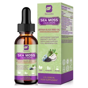 BEWORTHS Sea MOSS& Soursop Graviola Extract Drops: 60-mL