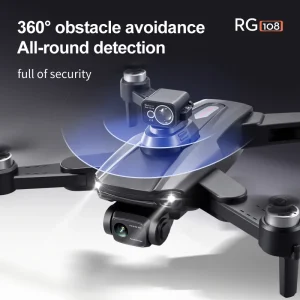 HD 1080P Brushless GPS Drone 8K Dual Camera Foldable