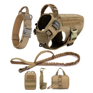 Large Dog Training Harness And Leash Set