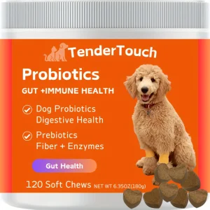 TenderTouch Probiotics for Dogs - 120 Chews