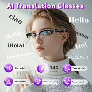 SENBONO Smart Glasses AI Intelligent Translation